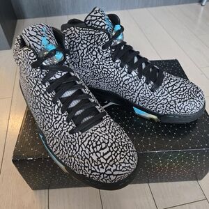 Air JORDAN 3LAB5 - Cement Grey/ Gamma Blue - Black Sneakers